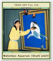 Waterless Aquarium (Shark alert!)